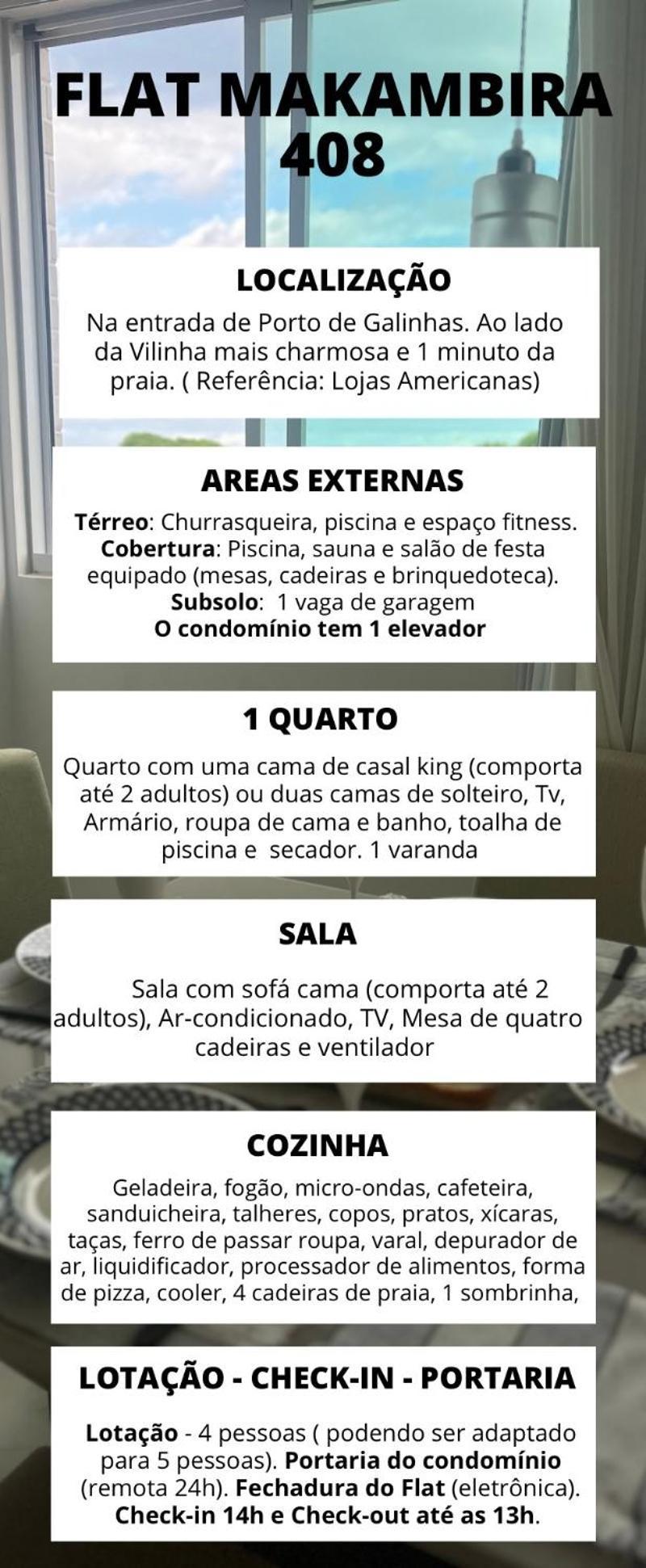 Apartamento Flat Makambira 408 Pôrto das Galinhas Exterior foto